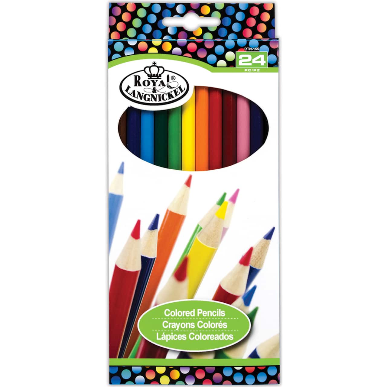 Royal & Langnickel® 24 Piece Brights Color Pencil Set